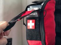 Roll Bar IFAK Kit Pouch MOLLE Back 1000d Cordura Nylon PALS Compatible Black Bartact