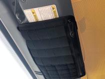 Molle Modular Universal Visor Organizer Panel W/ Zippered Pocket For Mid-Size Vehicle Visors Bartact
