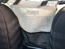 Universal Shade Material Seat Bag and Pet Divider Black Bartact