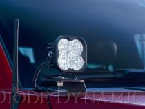 Stage Series 2 Inch LED Ditch Light Kit for 2015-2020 Ford F-150, Pro Yellow Combo