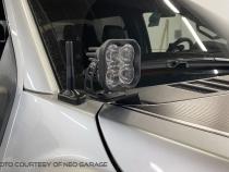 Stage Series 2in LED Ditch Light Kit for 2017-2020 Ford Raptor, Sport Yellow Combo Diode Dynamics