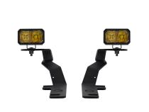Stage Series 2in LED Ditch Light Kit for 2017-2020 Ford Raptor, Sport Yellow Combo Diode Dynamics
