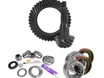9.75 inch Ford 4.11 Rear Ring and Pinion Install Kit Axle Bearings and Seal Yukon Gear &amp;amp; Axle