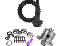 11.5 inch AAM 3.73 Rear Ring and Pinion Install Kit Positraction 4.375 inch OD Pinion Bearing Yukon Gear &amp;amp; Axle