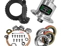 8.25 inch CHY 3.73 Rear Ring and Pinion Install Kit Positraction 1.618 inch ID Axle Bearings Yukon Gear &amp;amp; Axle