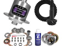 8.2 inch GM 3.08 Rear Ring and Pinion Install Kit 28 Spline Positraction 2.25 inch Axle Bearings Yukon Gear &amp;amp; Axle
