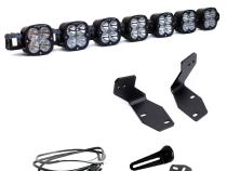 7XL Pro Linkable Led Light Bar Bumper Kit for Ford F-250/350 Super Duty 2023-2026 (Light Pattern Multi-Pattern Color Clear Wiring Type Upfitter) Baja Designs