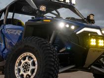 7XL Pro Linkable LED Light Bar Roof Mount Kit for Polaris RZR Pro R 2022-2025 (Light Pattern Multi-Pattern, Clear) Baja Designs