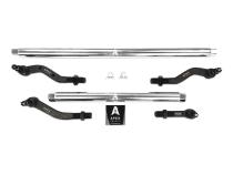 Heavy Duty Polished Aluminum Tie Rod and Drag Link Axle Swap Kit Dynatrac 72.5 Inch Jeep JK 2.5T Note: This No-Flip kit is for Axle Upgrade Options Only Apex Chassis