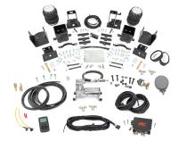 Air Spring Kit w/compressor Wireless Controller 3-6 Inch Lifts Ford F-250/F-350 Super Duty (05-16) Rough Country