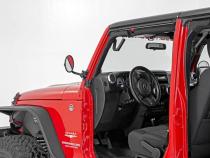 Round Trail Mirror Jeep Wrangler JK/Wrangler Unlimited (2007-2018) Rough Country