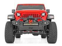 Front Winch Bumper Tubular Skid Plate Jeep Gladiator JT/Wrangler JK &amp;amp; JL/Wrangler Unlimited Rough Country