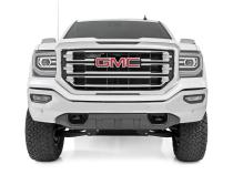 7 Inch Stamped Steel LCA Lift Kit Forged UCA Bracket Vertex Silverado/Sierra 1500 (16-18) Rough Country