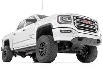 7 Inch Stamped Steel LCA Lift Kit Forged UCA Bracket Vertex/V2 Shks Silverado/Sierra 1500 (16-18) Rough Country