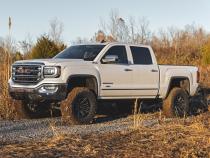 7 Inch Stamped Steel LCA Lift Kit Forged UCA Bracket Vertex/V2 Shks Silverado/Sierra 1500 (16-18) Rough Country