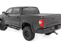 OV2 Running Boards Side Step Bars Crew Cab Toyota Tundra 2WD/4WD (07-21) Rough Country