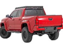 Oval Nerf Step Double Cab Black Toyota Tacoma 2WD/4WD (2024-2026) Rough Country