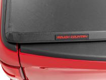 Soft Tri-Fold Bed Cover 5 Foot Bed Chevy/GMC Canyon/Colorado 2WD/4WD (15-22) Rough Country