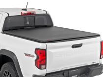Soft Roll Up Bed Cover 5 Foot Bed Chevy/GMC Canyon/Colorado 2WD/4WD (15-26) Rough Country