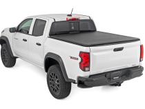 Soft Roll Up Bed Cover 5 Foot Bed Chevy/GMC Canyon/Colorado 2WD/4WD (15-26) Rough Country