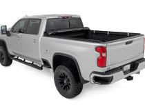 Soft Roll Up Bed Cover 6 Foot 9 Inch Bed Silverado/Sierra 2500HD/3500HD (20-26) Rough Country