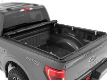 Soft Roll Up Bed Cover 5 Foot 7 Inch Bed Ford F-150/F-150 Lightning/Raptor (15-26) Rough Country