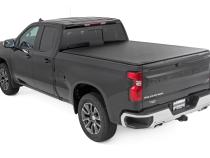Soft Roll Up Bed Cover 6 Foot 7 Inch Bed Chevy/GMC Sierra 1500 (19-26)/Silverado 1500 (19-26) Rough Country