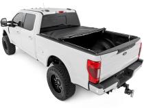 Soft Roll Up Bed Cover 6 Foot 10 Inch Bed Ford F-250/F-350 Super Duty (17-26) Rough Country