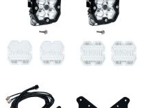 Squadron 2.0 Pro A-Pillar Light Kit Ford 2021-27 Bronco 2022-24 Bronco Raptor Toggle Baja Designs