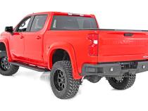 RPT2 Running Boards Crew Cab Black Silverado/Sierra 1500/2500HD/3500HD (19-26) Rough Country