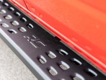 RPT2 Running Boards Crew Cab Black Ram 1500 (19-26)/1500 TRX (21-24) Rough Country