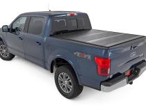 Hard Low Profile Bed Cover 5 Foot 7 Inch Bed Ford F-150 (15-20)/Raptor (17-20) Rough Country