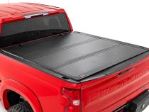 Hard Tri-Fold Flip Up Bed Cover 6 Foot 7 Inch Bed Chevy/GMC Sierra 1500 (19-26)/Silverado 1500 (19-26) Rough Country