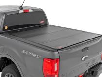 Hard Tri-Fold Flip Up Bed Cover 5 Foot Bed Ford Ranger 2WD/4WD (2019-2023) Rough Country