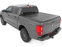 Hard Tri-Fold Flip Up Bed Cover 5 Foot Bed Ford Ranger 2WD/4WD (2019-2023) Rough Country