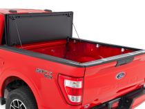 Hard Tri-Fold Flip Up Bed Cover 5 Foot 7 Inch Bed Ford F-150 2WD/4WD (2015-2020) Rough Country