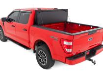 Hard Tri-Fold Flip Up Bed Cover 5 Foot 7 Inch Bed Ford F-150 2WD/4WD (2015-2020) Rough Country