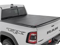 Hard Tri-Fold Flip Up Fold Bed Cover 5 Foot 7 Inch Bed Ram 1500 (19-26)/1500 TRX (21-24) Rough Country