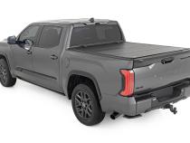Hard Tri-Fold Flip Up Bed Cover 5 Foot 7 Inch Toyota Tundra 2WD/4WD (2022-2026) Rough Country