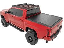 Hard Roll Up Bed Cover 5 Foot Bed Toyota Tacoma 2WD/4WD (2024-2026) Rough Country