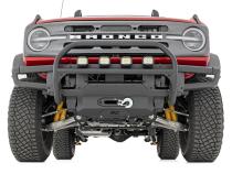 Nudge Bar 20 Inch Black Single Row LED OE Modular Steel - Ford Bronco (21-25) Rough Country