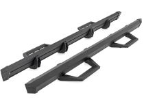 SRL2 Adj Aluminum Step Crew Cab Ford F-150/Lightning/F-250/F-350/Raptor (15-26) Rough Country