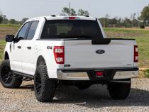 SRL2 Adj Aluminum Step Crew Cab Ford F-150/Lightning/F-250/F-350/Raptor (15-26) Rough Country