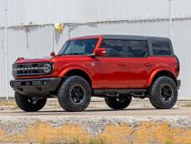 SRL2 Adjustable Aluminum Step 4-Door Ford Bronco 4WD (2021-2025) Rough Country