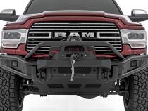 Front Bumper Tubular Winch Mount Ram 2500/3500 2WD/4WD (2019-2026) Rough Country