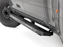 AC2 Running Boards Amber/White Crew Cab Ram 1500/2500/3500 2WD/4WD (2010-2025 &amp;amp; Classic) Rough Country