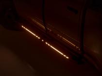 AC2 Running Boards Amber/White Crew Cab Ram 1500/2500/3500 2WD/4WD (2010-2025 &amp;amp; Classic) Rough Country