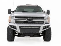 LED Light Ditch Mount 2 Inch Black Pair Amber DRL Chevy 1500 (2007-2013) Rough Country