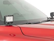 LED Light Kit Ditch Mount 3 Inch OSRAM Wide Toyota Tundra 2WD/4WD (22-26) Rough Country