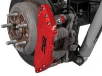 Caliper Covers Rear Red Chevy/GMC Sierra 1500 (19-25)/Silverado 1500 (19-26) Rough Country